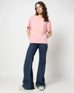 Women Regular Fit Crew-Neck Cotton T-Shirt - Image 4